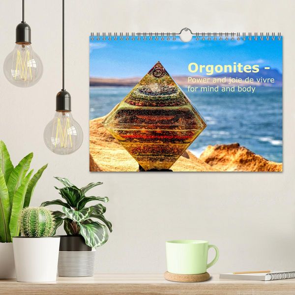 Produktbild: Orgonites - Power and joie de vivre for mind and body (Wall Calendar 2026 DIN A4 landscape), CALVENDO 12 Month Wall Calendar