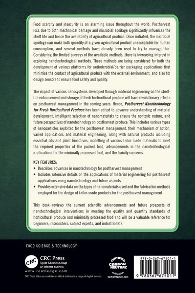 Produktbild: Postharvest Nanotechnology for Fresh Horticultural Produce