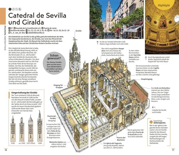 Produktbild: Vis-&agrave;-Vis Reisef&uuml;hrer Sevilla & Andalusien