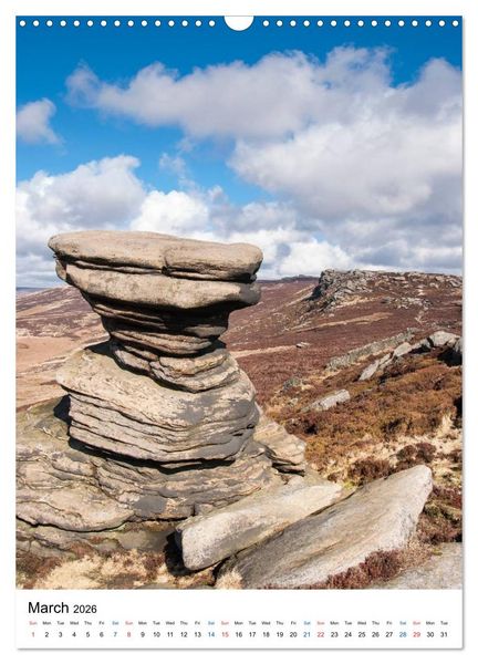 Produktbild: Scenes from the Peak District (Wall Calendar 2026 DIN A3 portrait), CALVENDO 12 Month Wall Calendar