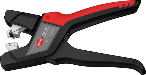 Produktbild: Knipex 12 64 180 Automatische Abisolierzange 0.75 bis 2.5mm&sup2; 13 bis 19 12mm (max)