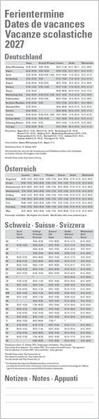 Produktbild: Streifenplaner Compact Blau 2027