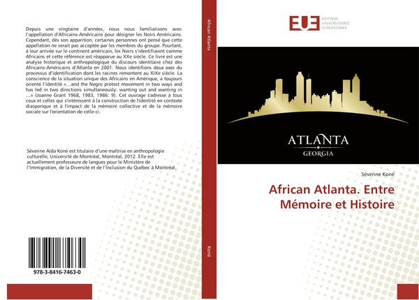 Produktbild: African Atlanta. Entre M&eacute;moire et Histoire