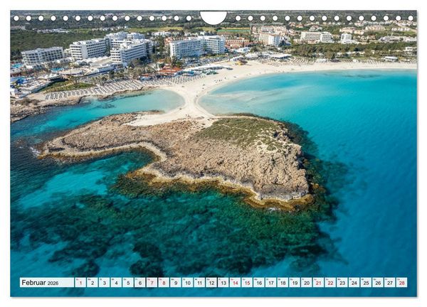Produktbild: Agia Napa - Zypern (Wandkalender 2026 DIN A4 quer), CALVENDO Monatskalender