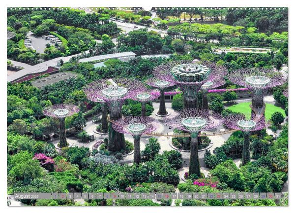 Produktbild: Singapur - Asiatische Lifestyle Metropole (Wandkalender 2026 DIN A2 quer), CALVENDO Monatskalender