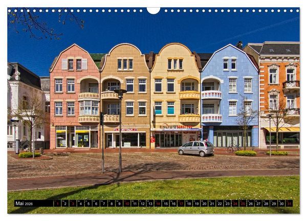 Produktbild: Stadtansichten Cuxhaven (Wandkalender 2026 DIN A3 quer), CALVENDO Monatskalender