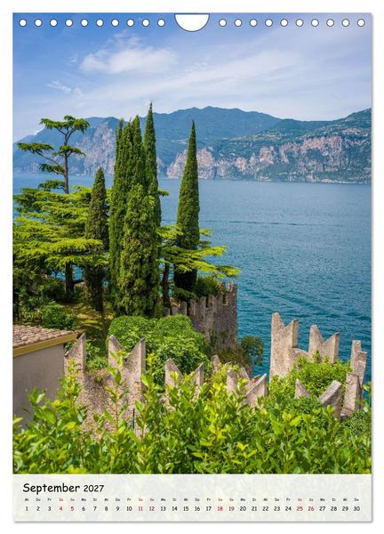 Produktbild: Malcesine - Eine Perle des Gardasees (Wandkalender 2027 DIN A4 hoch), CALVENDO Monatskalender