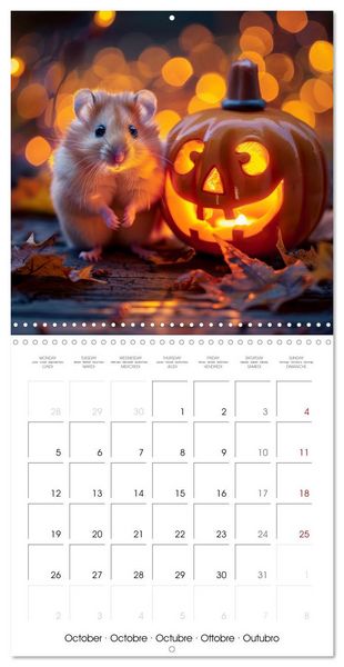 Produktbild: Sweet HAMSTERS (Wall Calendar 2026 12 &times; 12 Inch) CALVENDO 12 Month Wall Calendar