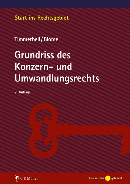 Produktbild: Grundriss des Konzern- und Umwandlungsrechts