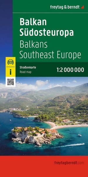 Produktbild: Freytag & berndt Stra&szlig;enkarte Balkan - S&uuml;dosteuropa 1:2 Mio.