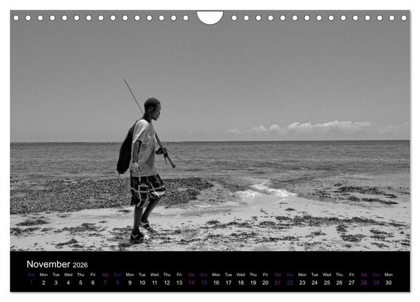 Produktbild: East Africa - Tanzania and Kenya / UK-Version (Wall Calendar 2026 DIN A4 landscape), CALVENDO 12 Month Wall Calendar