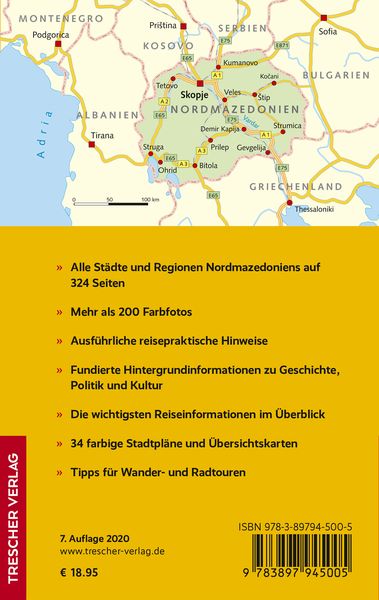 Produktbild: TRESCHER Reisef&uuml;hrer Nordmazedonien