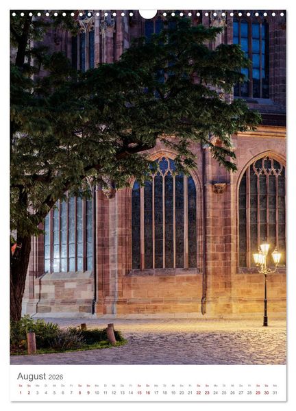 Produktbild: N&uuml;rnberg (Wandkalender 2026 DIN A3 hoch), CALVENDO Monatskalender