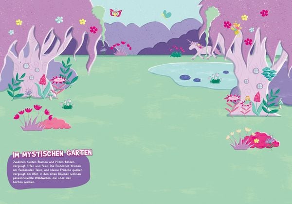 Produktbild: Gro&szlig;es Stickerheft. Einh&ouml;rner