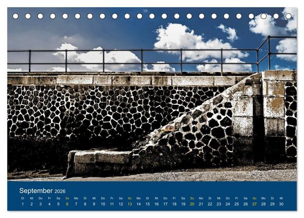 Produktbild: Die Nordmole in Wilhelmshaven. Historisches Relikt und Lieblingsort. (Tischkalender 2026 DIN A5 quer), CALVENDO Monatskalender