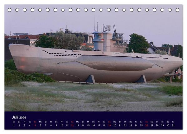 Produktbild: Rund um die Kieler F&ouml;rde (Tischkalender 2026 DIN A5 quer), CALVENDO Monatskalender