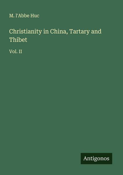Produktbild: Christianity in China, Tartary and Thibet