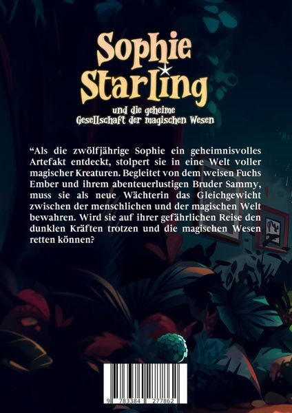 Produktbild: Sophie Starling und die geheime Gesellschaft der magischen Wesen