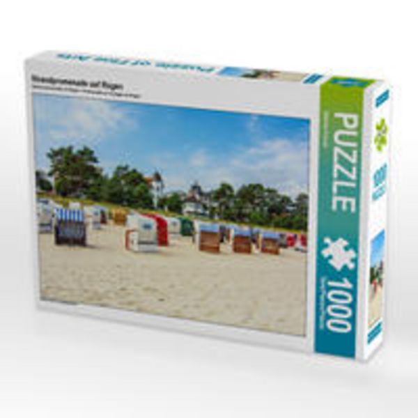 CALVENDO Puzzle Strandpromenade auf Rügen 1000 Teile Lege-Größe 64 x 48 cm Foto-Puzzle Bild von Sascha Ferrari