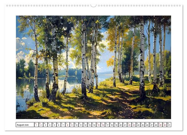 Produktbild: Reise mit der ostslawischen Seele (hochwertiger Premium Wandkalender 2026 DIN A2 quer), Kunstdruck in Hochglanz