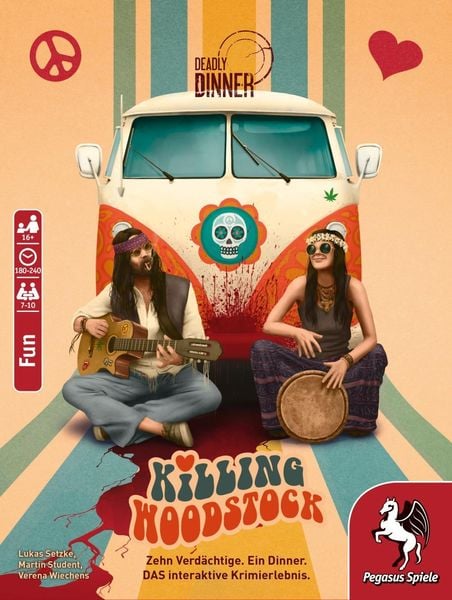 Produktbild: Deadly Dinner - Killing Woodstock (Spiel)