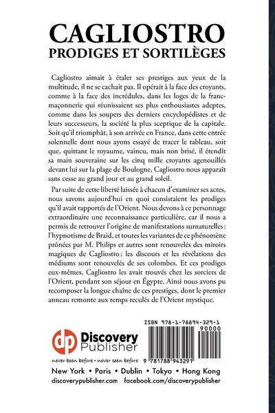 Produktbild: Cagliostro, Prodiges et Sortil&egrave;ges