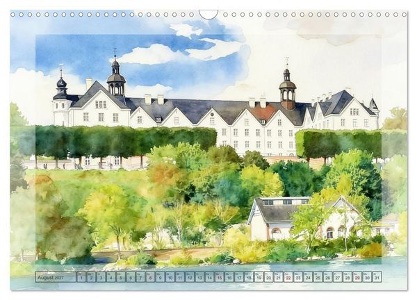 Produktbild: Charmantes Schleswig-Holstein (Wandkalender 2027 DIN A3 quer), CALVENDO Monatskalender