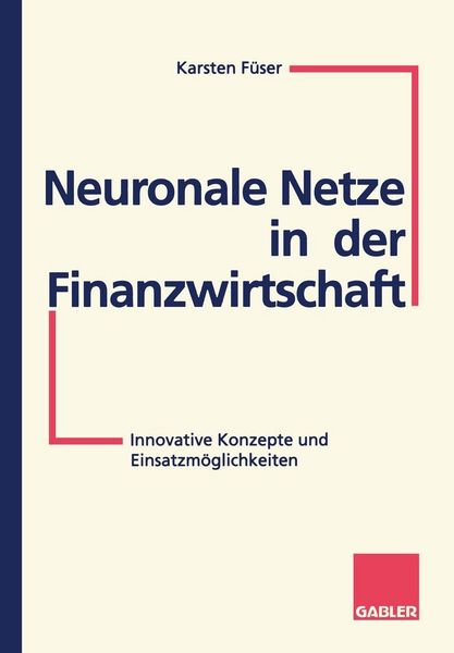 Produktbild: Neuronale Netze in der Finanzwirtschaft