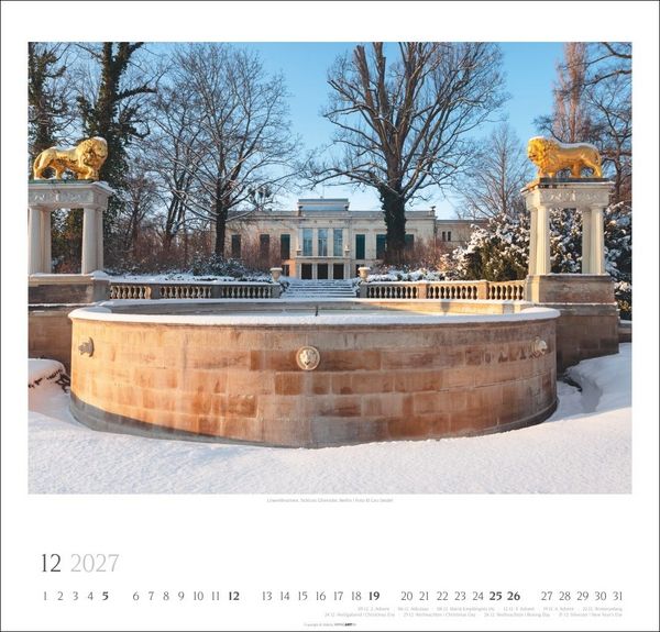 Produktbild: Ein Spaziergang durch Preu&szlig;ische Schl&ouml;sser und G&auml;rten Kalender 2027