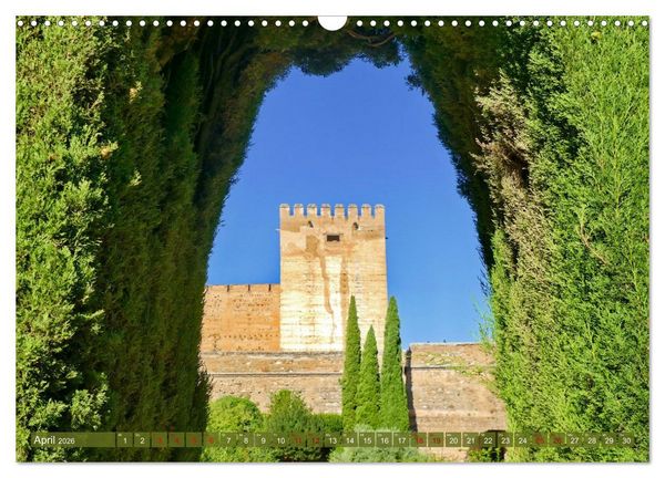 Produktbild: Andalusien, Architektur und Tradition (Wandkalender 2026 DIN A3 quer), CALVENDO Monatskalender