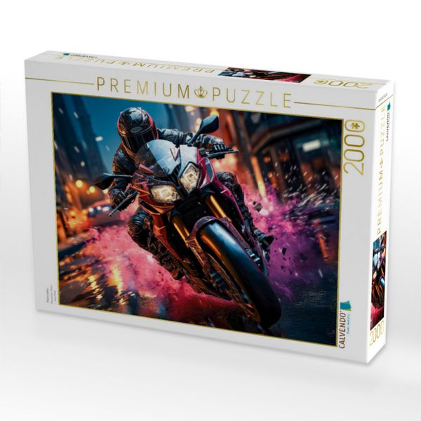 Produktbild: CALVENDO Puzzle Motorr&auml;der | 2000 Teile Lege-Gr&ouml;&szlig;e 90x67cm Foto-Puzzle f&uuml;r gl&uuml;ckliche Stunden