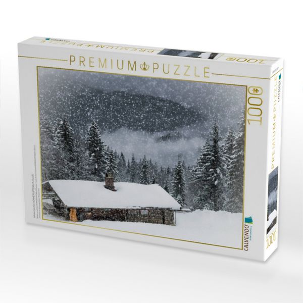 Produktbild: CALVENDO Puzzle Winterm&auml;rchen HEMMERSUPPENALM II (wei&szlig;) | 1000 Teile Lege-Gr&ouml;&szlig;e 64x48cm Foto-Puzzle f&uuml;r gl&uuml;ckliche Stunden