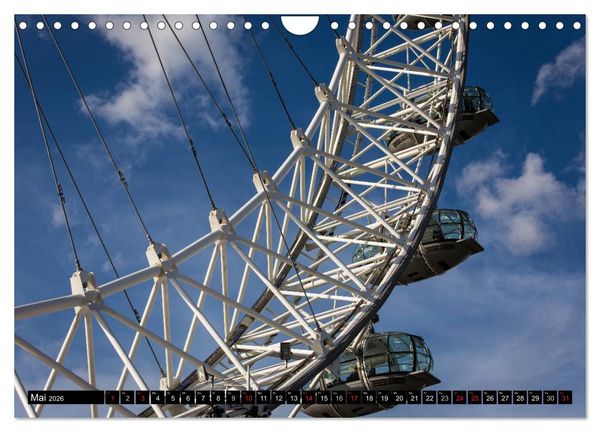 Produktbild: Wundervolles London (Wandkalender 2026 DIN A4 quer), CALVENDO Monatskalender