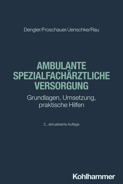 Produktbild: Ambulante spezialfach&auml;rztliche Versorgung