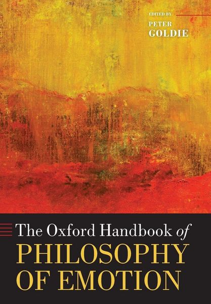 Produktbild: The Oxford Handbook Of Philosophy Of Emotion