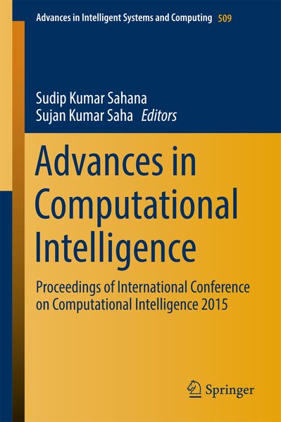 Produktbild: Advances in Computational Intelligence