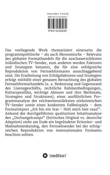 Produktbild: Internationaler Lizenzhandel mit Fernsehformaten