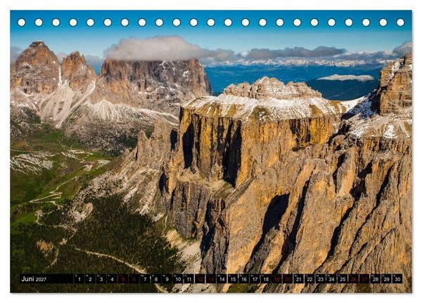 Produktbild: Sellagruppe. Dolomiten (Tischkalender 2027 DIN A5 quer), CALVENDO Monatskalender