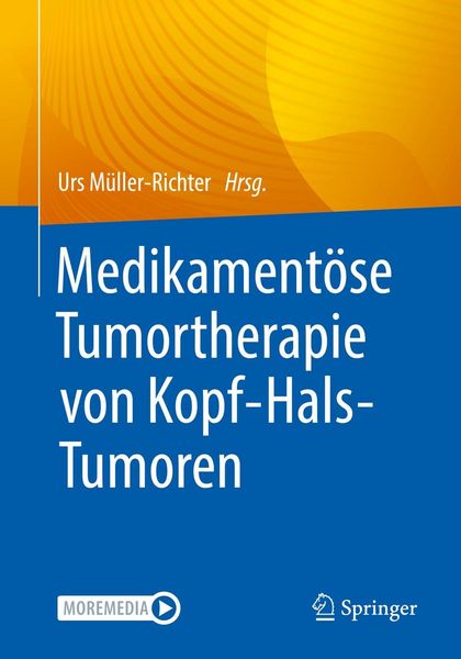 Produktbild: Medikament&ouml;se Tumortherapie von Kopf-Hals-Tumoren