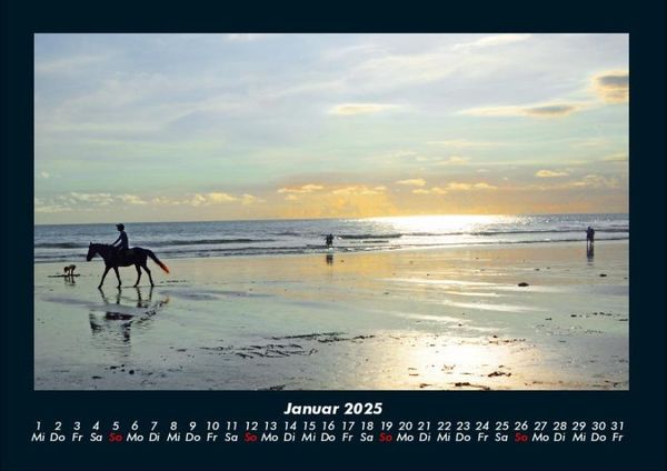 Produktbild: Pferde Kalender 2025 Fotokalender DIN A4