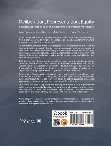 Produktbild: Deliberation, Representation, Equity