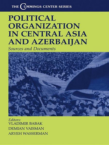 Produktbild: Political Organization in Central Asia and Azerbaijan
