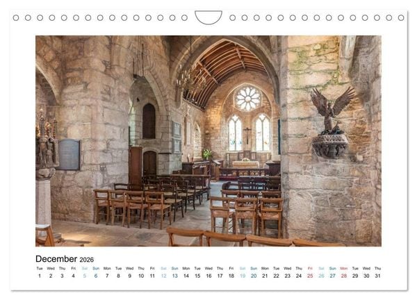 Produktbild: Cornwall - Between Land and Sea (Wall Calendar 2026 DIN A4 landscape), CALVENDO 12 Month Wall Calendar