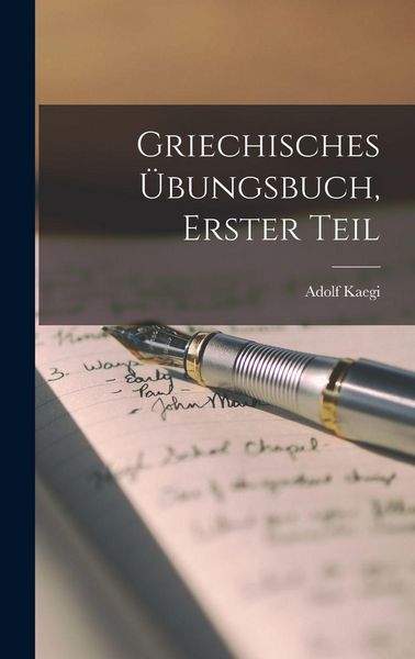 Produktbild: Griechisches &Uuml;bungsbuch, Erster Teil