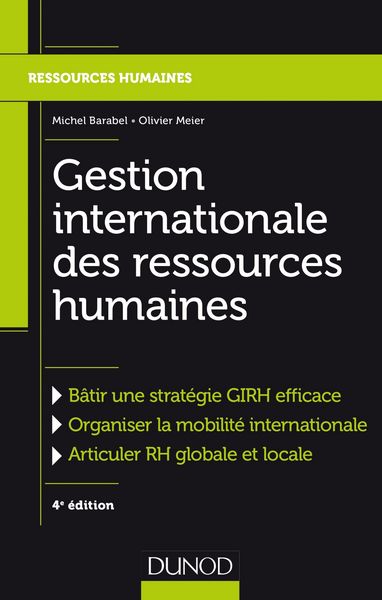 Produktbild: Gestion internationale des ressources humaines - 4e &eacute;d.