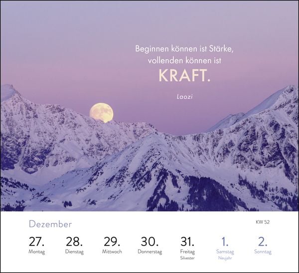 Produktbild: Wochenkalender 2027: Kleine Atempausen f&uuml;r dich