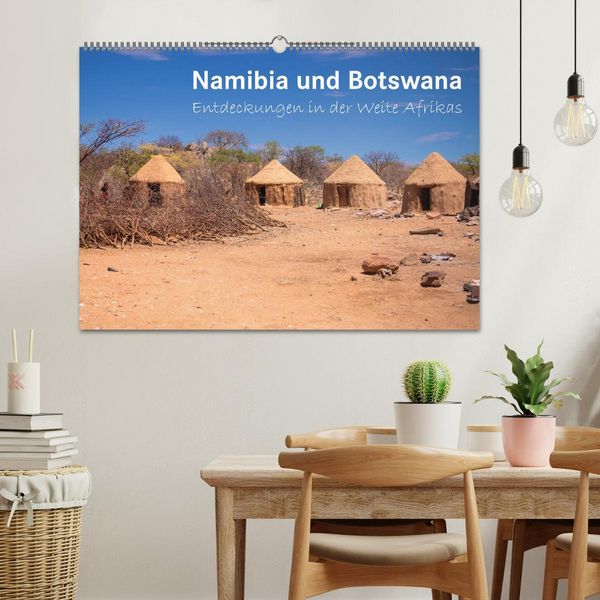 Produktbild: Namibia und Botswana - Entdeckungen in der Weite Afrikas (Wandkalender 2026 DIN A2 quer), CALVENDO Monatskalender