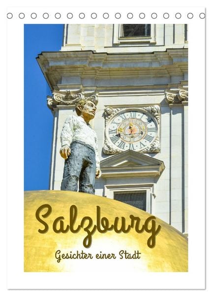 Produktbild: Salzburg - Gesichter einer Stadt (Tischkalender 2026 DIN A5 hoch), CALVENDO Monatskalender