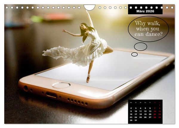 Produktbild: Handy-Kunst by VogtArt (Wandkalender 2026 DIN A4 quer), CALVENDO Monatskalender