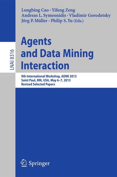 Produktbild: Agents and Data Mining Interaction